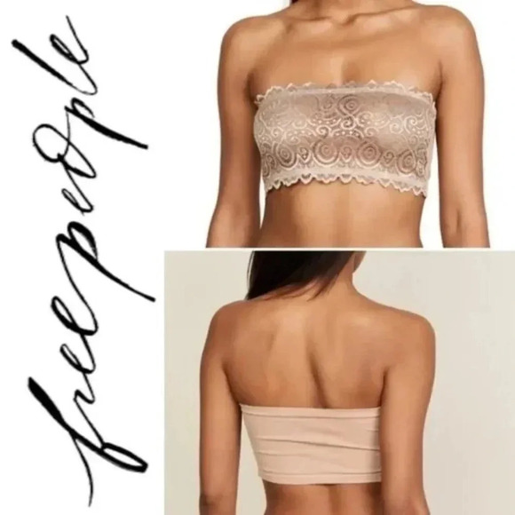 Free People Lace Bandeau Bralette - Picture 1 of 4
